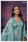 Nellie 2189 By Ganga Printed Cotton Silk Dress Material Catalog